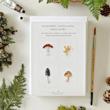 Mushrooms Paintable Watercolor Notecard Set by Emily Lex