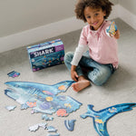 Shiny Shark Floor Puzzle
