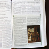 NKJV Study Bible, Leathersoft, Brown, Full-Color, Comfort Print: The Complete Resource for Studying God's Word