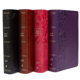 NKJV, Reference Bible, Personal Size, Large Print, Leathersoft, Pink, Red Letter Edition, Comfort Print: Holy Bible, New King James Version