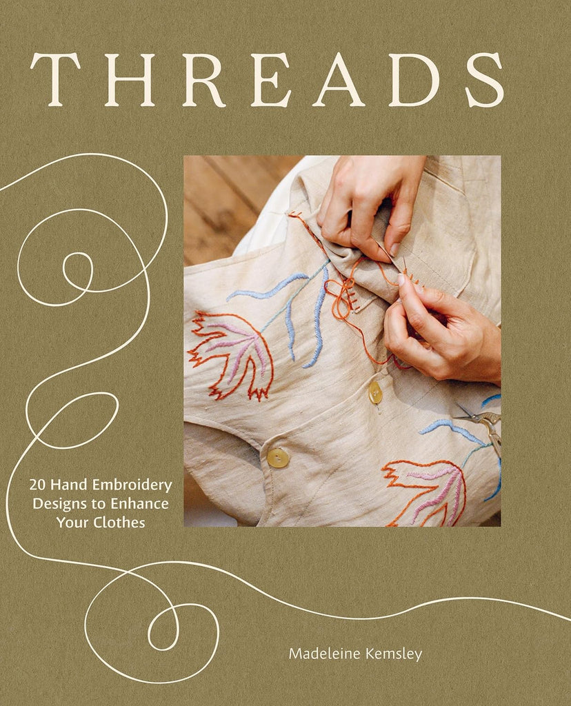 Threads: 20 Hand Embroidery Designs to Enhance Your Clothes by Madelin ...
