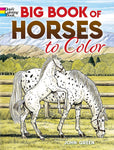 Big Book of Horses to Color (Dover Animal Coloring Books)