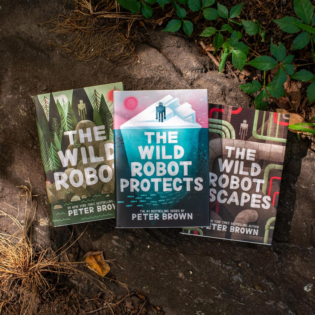 The Wild Robot Series 3 Books Collection Set By Peter Brown (The Wild The Wild Robot Series 3 Books Collection Set By Peter Brown (The Wild