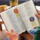 NKJV Armor of God Bible, Blue/Gray Leathersoft (Children's Bible, Red Letter, Comfort Print, Holy Bible): New King James Version