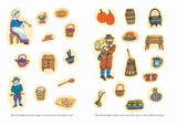 Pilgrim House Sticker Activity Book (Dover Little Activity Books: Holidays) by Iris Van Rynbach