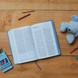 ICB, Precious Moments Bible, Leathersoft, Blue: International Children's Bible