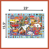 Christmas Market 64 Piece Search & Find Puzzle by Mudpuppy