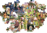 A Book Lover's Garden: A 1000-Piece Jigsaw Puzzle by Michael Kirkham