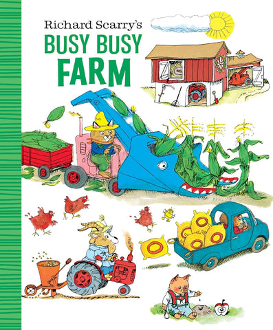 Richard Scarry's Busy Busy Farm (Board Book) by Richard Scarry
