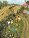 Along the Hedgerow Mini- Loré Pemberton 100 Piece Mini Puzzle