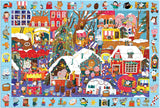 Christmas Market 64 Piece Search & Find Puzzle by Mudpuppy