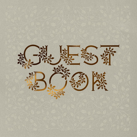 Wedding Guest Book: An Heirloom-Quality Guest Book with Foil Accents and Hand-Drawn Illustrations by Korie Herold