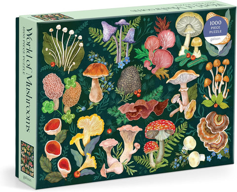 World of Mushrooms 1000 Piece Puzzle