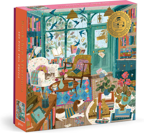 Bookshop Afternoon 500 Piece Foil Puzzle