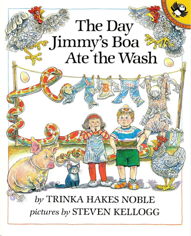 The Day Jimmy's Boa Ate the Wash (Reading Rainbow Books) by Trinka Hakes Noble