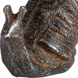 Cast Iron Snail, Rust Finish
