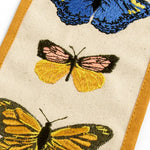 Flutter Friends Butterfly Embroidered Canvas Banner