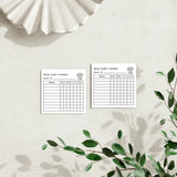Daily Habit Tracker: 50 Sheet Post-It Note Notepad