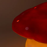 Large Red Mushroom Lamp w/ Plug