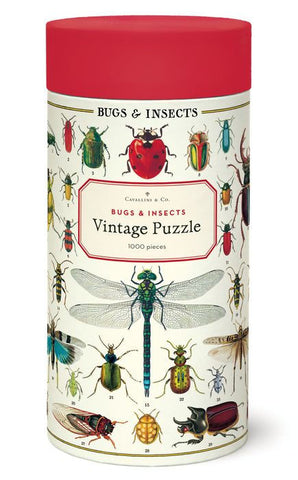 Insects 1,000 Piece Cavallini Puzzle