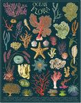 Ocean Flora 1,000 Piece Cavallini Puzzle