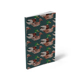 Ducks Soft Touch Classic Layflat Journal Notebook by Denik