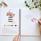 Bouquets Watercolor Workbook by Emily Lex