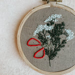 Yarrow Harvest Embroidery Kit