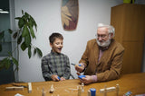 Small Whittling Knife for Children with Leather Sheath