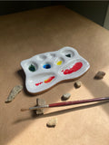 Rock Ceramic Artist Paint Palette