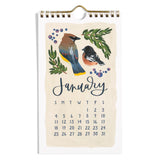2026 Feathered Friends Birds Petite Wall Calendar