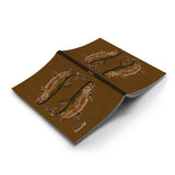Trout Kraft Layflat Notebook Journal by Denik
