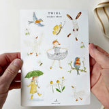 Twirl Sticker Sheets