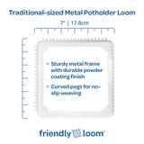 Potholder Traditional Loom Kit