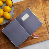 NKJV, Journal the Word Bible, Cloth Over Board, Gray Floral, Red Letter Edition, Comfort Print: Reflect, Journal, or Create Art Next to Your Favorite Verses