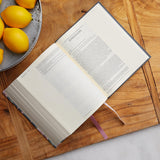 NKJV, Journal the Word Bible, Bonded Leather, Brown, Red Letter Edition, Comfort Print: Reflect, Journal, or Create Art Next to Your Favorite Verses