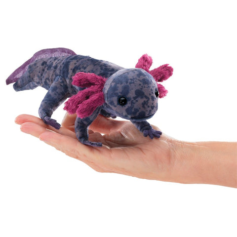 Black Axolotl Puppet