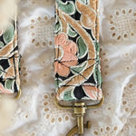 Pastel Blossom Dark - Handmade Phone Cord/ Bag Strap/Camera Strap