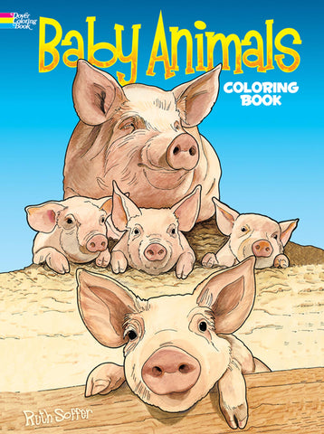 Baby Animals Coloring Book (Dover Animal Coloring Books)
