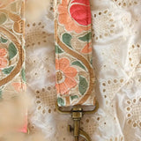 Pastel Blossom Light - Handmade Embroidered Phone Cord/Bag Handle/Camera Strap