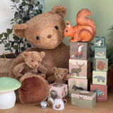 Pyramid Forest Stacking Blocks Numbers 1. 2. 3.