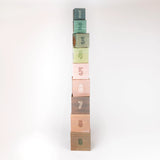 Pyramid Forest Stacking Blocks Numbers 1. 2. 3.