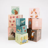 Pyramid Forest Stacking Blocks Numbers 1. 2. 3.