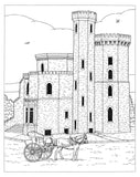 Victorian Houses Architecture Coloring Book (Creative Haven)
