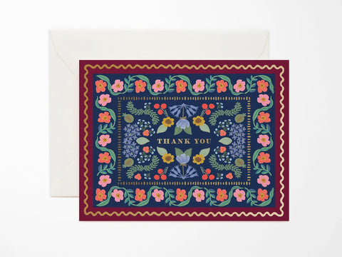 Delphine Thank You Card