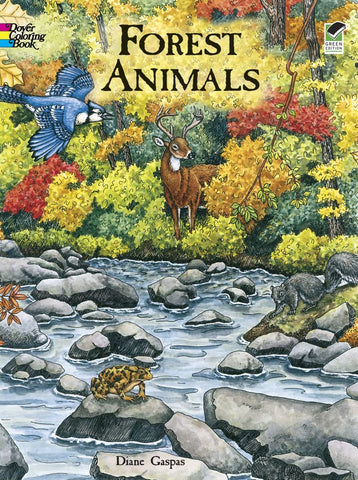 Forest Animals Coloring Book (Dover Animal Coloring Books)
