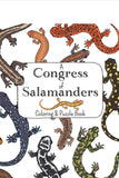 A Congress of Salamanders: An Educational Coloring Book by Alice Cantrell with Puzzles and a Few Fun Facts! (Twig & Moth)