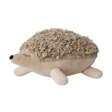 Cotton & Velvet Tufted Hedgehog Toy with Embroidery