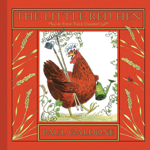 The Little Red Hen Board Book by Paul Galdone
