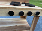 Locally Custom-Build Handcrafted All Cedar Kid's Mud Kitchen Playset